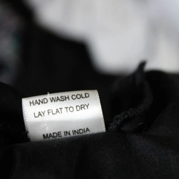 BELL by Alicia soft silk cotton tiered teal pink floral dress M - Picture 4 of 16